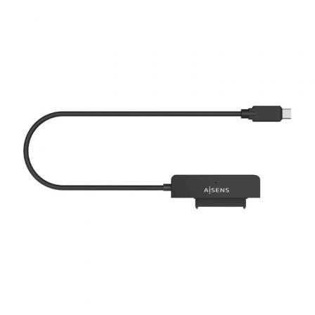 Adaptador para Discos Duros 2.5" Aisens ASE-25C04B/ USB Tipo-C 3.1 Macho - SATA - Frikibase