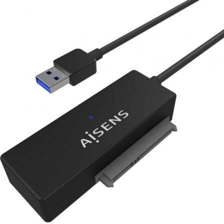 Adaptador para Discos Duros 2.5"/3.5" Aisens ASE-35A01B/ USB 3.0 - SATA/ con Alimentador - Frikibase