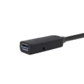 Cable Alargador USB 3.0 con Amplificador Aisens A105-0409/ USB Macho - USB Hembra/ Hasta 9W/ 625Mbps/ 15m/ Negro – imagen 2