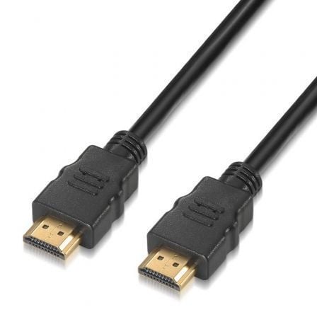 Cable HDMI 2.0 4K Aisens A120-0121/ HDMI Macho - HDMI Macho/ 2m/ Certificado/ Negro - Frikibase