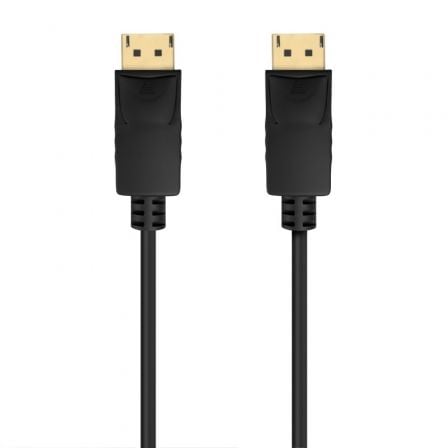 Cable DisplayPort 1.2 CCS 4K Aisens A124-0737/ DisplayPort Macho - DisplayPort Macho/ Hasta 5W/ 2300Mbps/ 50cm/ Negro - Frikibase
