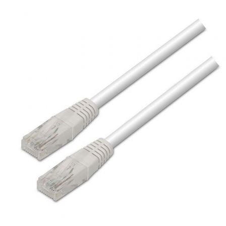 Cable de Red RJ45 UTP Aisens A133-0196 Cat.5e/ 50cm/ Blanco - Frikibase