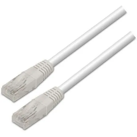 Cable de Red RJ45 UTP Aisens A133-0197/ Cat.5e/ 1m/ Blanco - Frikibase