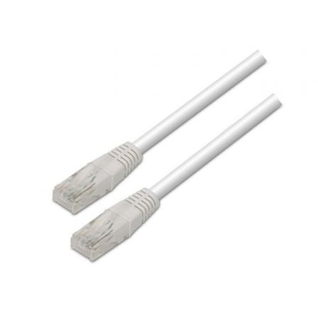 Cable de Red RJ45 UTP Aisens A133-0198 Cat.5e/ 2m/ Blanco - Frikibase