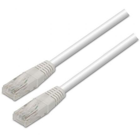 Cable de Red RJ45 UTP Aisens A133-0200 Cat.5e/ 5m/ Blanco - Frikibase