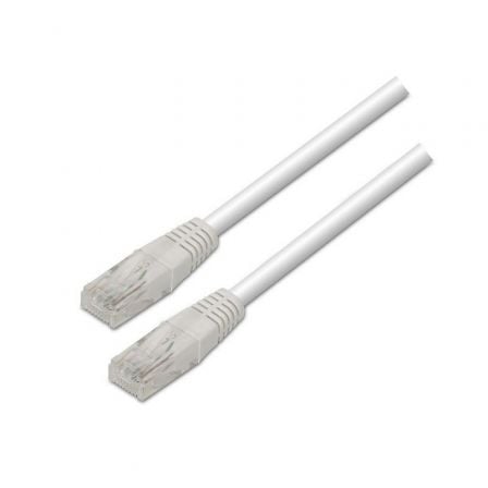 Cable de Red RJ45 UTP Aisens A135-0250 Cat.6/ 1m/ Blanco - Frikibase