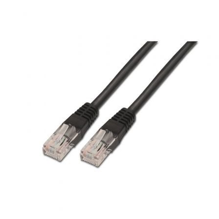 Cable de Red RJ45 UTP Aisens A135-0259 Cat.6/ 2m/ Negro - Frikibase