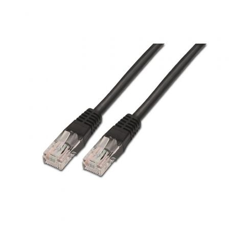 Cable de Red RJ45 UTP Aisens A135-0260 Cat.6/ 3m/ Negro - Frikibase