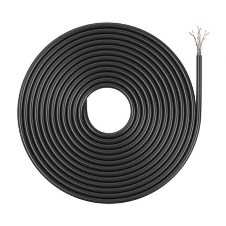 Bobina de Cable RJ45 para Exteriores UTP AWG23 Aisens A135-0751 Cat.6/ 305m/ Impermeable/ Negro - Frikibase