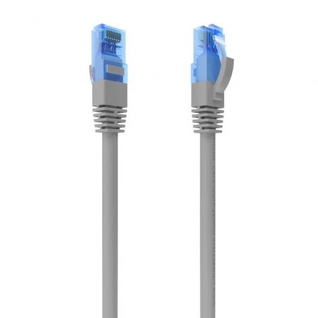 Cable de Red RJ45 AWG26 CCA UTP Aisens A135-0772 Cat.6/ 30cm/ Gris - Frikibase