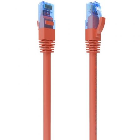 Cable de Red RJ45 AWG26 CCA UTP Aisens A135-0791 Cat.6/ 2m/ Rojo - Frikibase