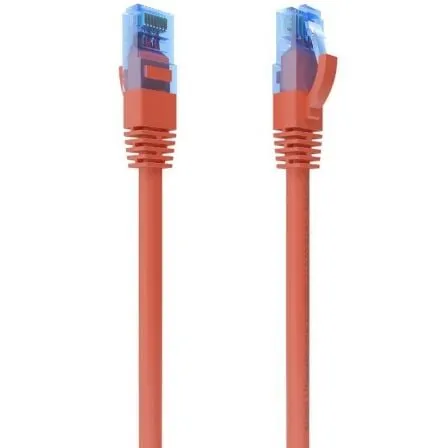 Cable de Red RJ45 AWG26 CCA UTP Aisens A135-0793 Cat.6/ 4m/ Rojo - Frikibase