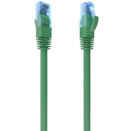 Cable de Red RJ45 AWG26 CCA UTP Aisens A135-0809 Cat.6/ 1m/ Verde - Frikibase