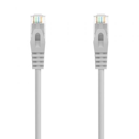 Cable de Red RJ45 AWG24 UTP Aisens A145-0555 Cat.6A/ LSZH/ 20m/ Gris - Frikibase