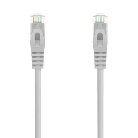 Cable de Red RJ45 AWG24 UTP Aisens A145-0555 Cat.6A/ LSZH/ 20m/ Gris - Frikibase