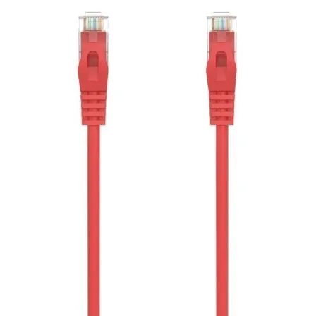 Cable de Red RJ45 AWG24 UTP Aisens A145-0561 Cat.6A/ LSZH/ 2m/ Rojo - Frikibase