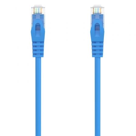 Cable de Red RJ45 AWG24 UTP Aisens A145-0572 Cat.6A/ LSZH/ 50cm/ Azul - Frikibase