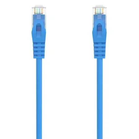 Cable de Red RJ45 AWG24 UTP Aisens A145-0572 Cat.6A/ LSZH/ 50cm/ Azul - Frikibase