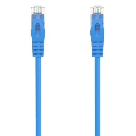 Cable de Red RJ45 AWG24 UTP Aisens A145-0574 Cat.6A/ LSZH/ 1.5m/ Azul - Frikibase