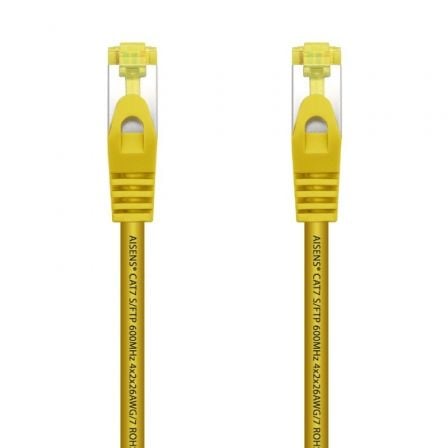 Cable de Red RJ45 SFTP Aisens A146-0475 Cat.7/ 2m/ Amarillo - Frikibase