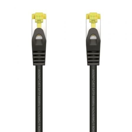 Cable de Red RJ45 SFTP Aisens A146-0487 Cat.7/ 2m/ Negro - Frikibase