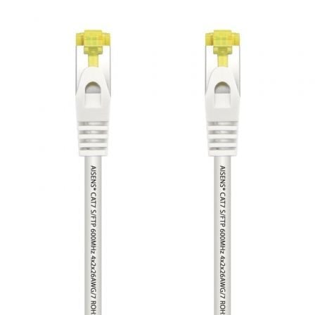Cable de Red RJ45 SFTP Aisens A146-0491 Cat.7/ 2m/ Blanco - Frikibase