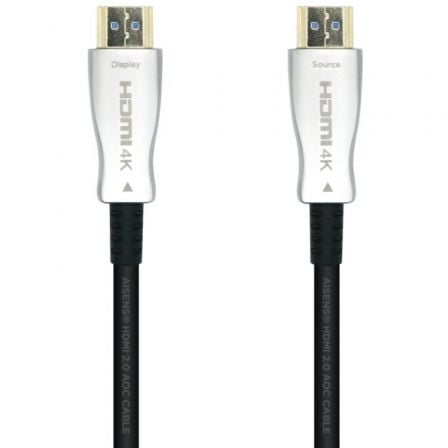 Cable HDMI 2.0 AOC 4K Aisens A148-0379/ HDMI Macho - HDMI Macho/ 30m/ Negro - Frikibase