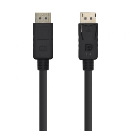 Cable DisplayPort 1.4 8K Aisens A149-0391/ DisplayPort Macho - DisplayPort Macho/ 3m/ Negro - Frikibase