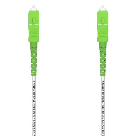 Cable de Fibra Óptica G657A2 3.0 Aisens A152-0499/ LSZH/ 15m/ Blanco - Frikibase