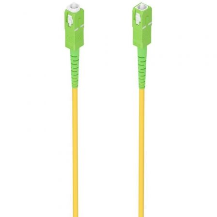 Cable de Fibra Óptica G657A2 3.0 9/125 SMF Aisens A152-0980/ LSZH/ 2m/ Amarillo - Frikibase
