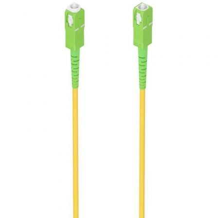Cable de Fibra Óptica G657A2 3.0 9/125 SMF Aisens A152-0986/ LSZH/ 20m/ Amarillo - Frikibase