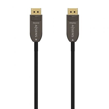 Cable DisplayPort 1.4 AOC 8K Aisens A155-0608/ DisplayPort Macho - DisplayPort Macho/ 20m/ Negro - Frikibase
