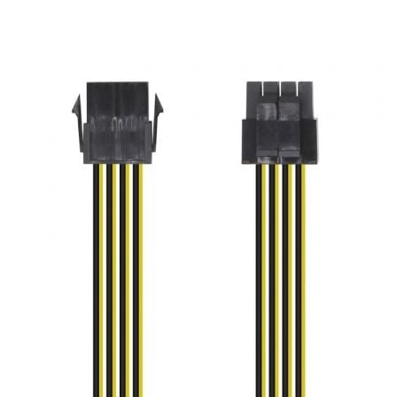 Cable de Alimentación Microprocesador Aisens A131-0419/ Molex -4+4 PIN Macho - Molex 8 PIN Hembra/ 30cm - Frikibase