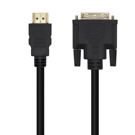 Cable HDMI Aisens A117-0451/ DVI Macho - HDMI Macho/ 3m/ Negro - Frikibase