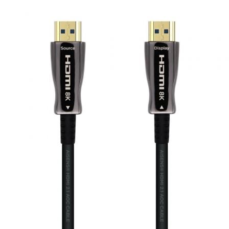 Cable HDMI 2.1 AOC 8K Aisens A153-0519/ HDMI Macho - HDMI Macho/ 30m/ Negro - Frikibase