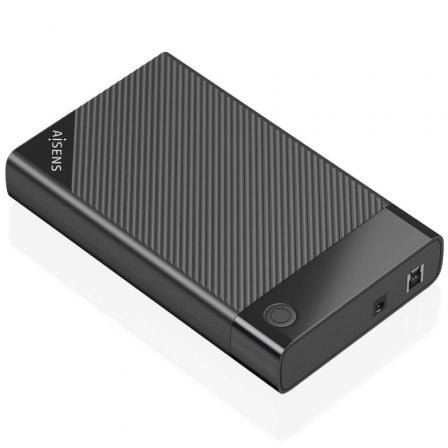 Caja Externa para Disco Duro de 3.5" Aisens ASE-3529B/ USB 3.1/ Sin tornillos - Frikibase