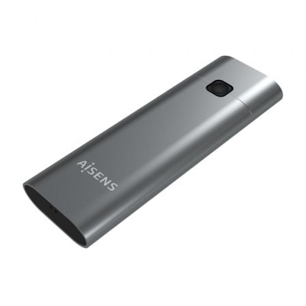 Caja Externa para Disco SSD M.2 NVMe Aisens ASM2-021GR/ USB 3.1 Gen2/ Sin Tornillos - Frikibase