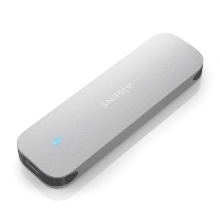 Caja Externa para Disco SSD M.2 NVMe Aisens ASM2-025SL/ USB 3.2/ Sin tornillos - Frikibase