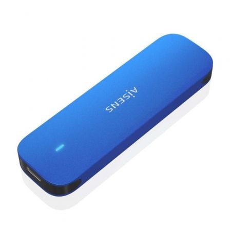 Caja Externa para Disco SSD M.2 NVMe Aisens ASM2-026BLU/ USB 3.2/ Sin tornillos - Frikibase