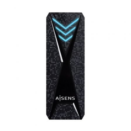 Caja Externa para Disco SSD M.2 NVMe Aisens ASM2-RGB013B/ USB 3.2 Gen2/ Sin Tornillos - Frikibase