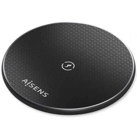Base de carga Inalámbrica Aisens ASCH-15W1WC058-BK 15W/ Negro - Frikibase