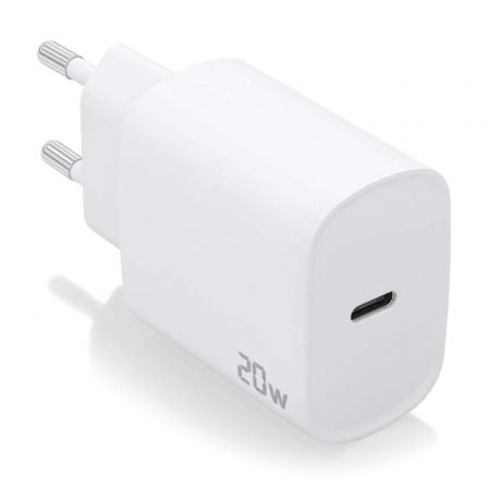 Cargador de Pared Aisens A110-0752/ 1xUSB Tipo-C/ 20W - Frikibase