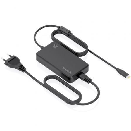Cargador Sobremesa GaN Aisens ASCH-1PD100D070-BK/ 1xUSB Tipo-C/ 100W - Frikibase