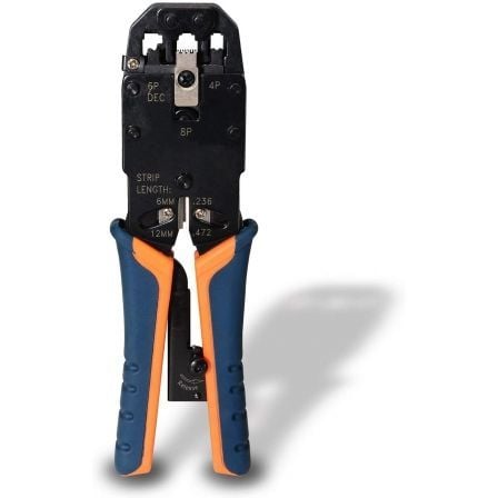 Crimpadora Metálica de Carraca Aisens A142-0311 para RJ10-RJ11-RJ12-RJ45 - Frikibase