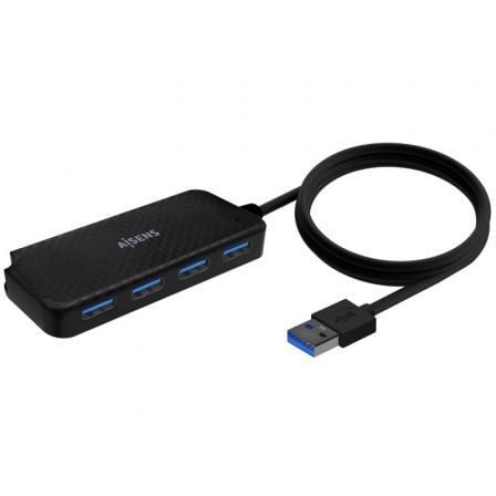 Hub USB 3.0 Aisens A106-0714/ 4xUSB - Frikibase