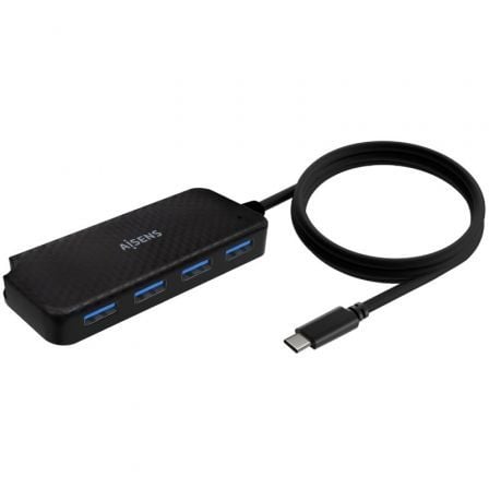 Hub USB Tipo-C Aisens A109-0716/ 4xUSB - Frikibase