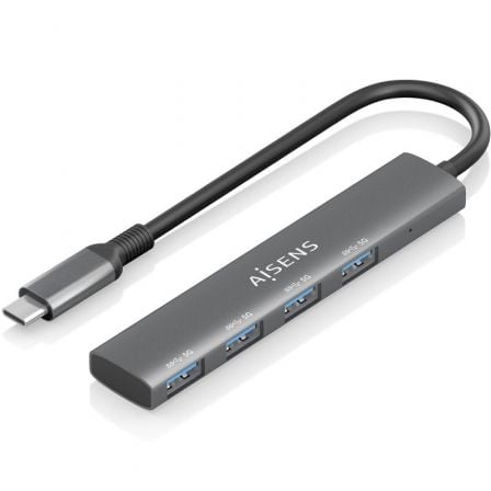 Hub USB Tipo-C 3.0 Aisens A109-0943/ 4xUSB - Frikibase