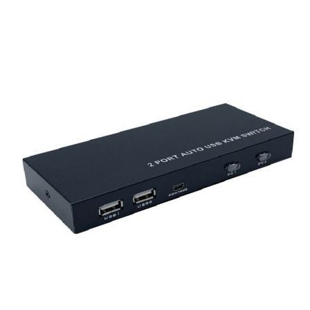 Conmutador KVM HDMI Aisens A111-0400/ 2PC con 1 sólo teclado y ratón - Frikibase
