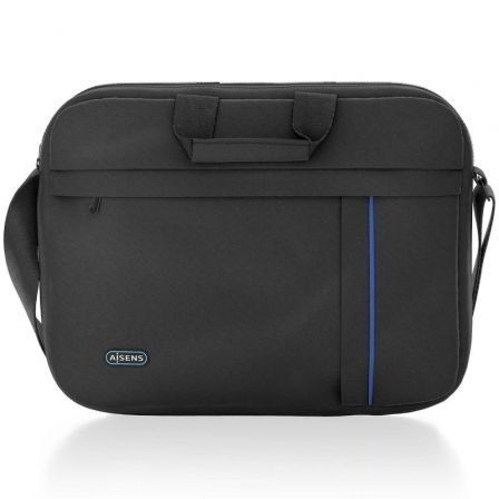 Maletín Aisens ASBG-BC020-BK para Portátiles hasta 15.6"/ Negro - Frikibase