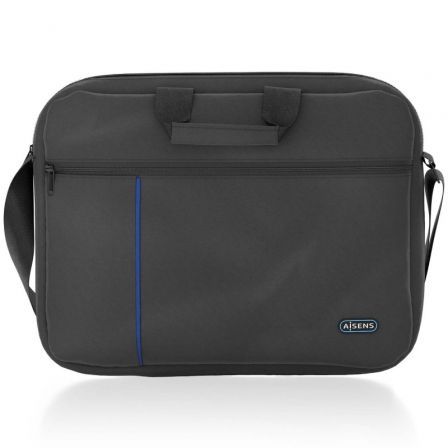Maletín Aisens ASBG-BC021-BK para Portátiles hasta 15.6"/ Negro - Frikibase